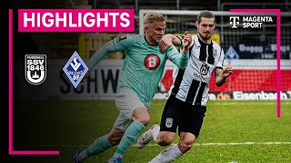 SSV Ulm 1846 - SV Waldhof Mannheim | Highlights 3. Liga | MAGENTA SPORT