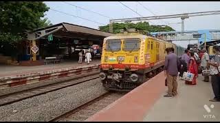 TRAIN NO. 12607 MGR CHENNAI CENTRAL TO KSR BENGALURU CITY LALBAGH SF EXP WITH  ERODE SHADE WAP-7