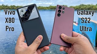 Vivo X80 Pro Vs Galaxy S22 Ultra Zoom Test | 60x Vs 100x Zoom