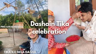 Dashain ma k vayo yesto|| Dakxina kati vayo?|| Dashain Vlogs || A Day Of Pramod