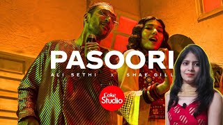 Indian Reaction On Coke Studio | Pasoori | Season 14 | Ali Sethi | Poonam Reacts