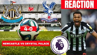 Newcastle vs Crystal Palace 4-0 Live Stream Premier League Football EPL Match Score 2023 Highlights