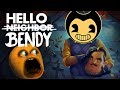 HELLO BENDY! (Hello Neighbor + Bendy Mashup!) [Annoying Orange}