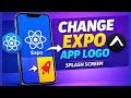 How to Change App Logo & Splash Screen in React Native Expo App 🔥 | Expo Project Tutorial in Hindi