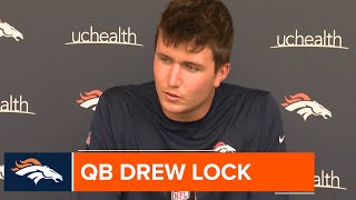 Drew Lock won't change how he plays after injury: 'That's who I am'