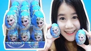 มีอะไรอยู่ในเอลซ่า?? เปิดไข่เซอร์ไพรส์เอลซ่า 18 ใบ | คะน้า Kanakiss