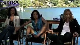 'Extra' Raw: Salma's Snake Scare!