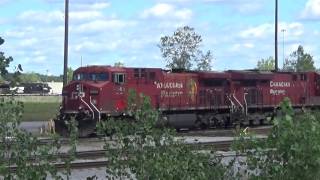 CP 255 rolling out of Bison Yard, September 11, 2016.