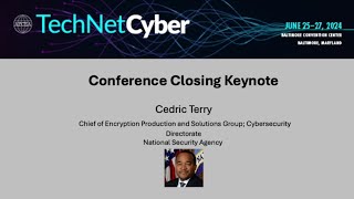 Conference Closing Keynote with Cedric Terry