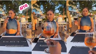Tanasha Donna having 🅰️ Wine Date with Diamond Platnumz Stylist in Tanzania😱|The