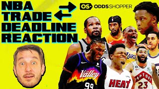 (LIVE) NBA Trade Deadline 2023 | Instant Reactions | Kevin Durant Traded to Suns!!