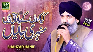 Kia Karon K Yaad Aati Hai Sunehri Jaliyan | Shahzad Hanif Madni New Naat 2024