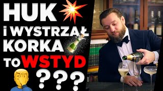 Jak PRAWIDŁOWO otwierać i nalewać szampana? Jest sposób na uniknięcie strzału korka i rozlania wina!