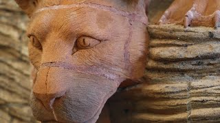 Johnny Hagerman - Brick Sculpting at Southwest Virginia Community College