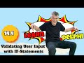 Learn Delphi Programming | Unit 14.4 | Making Multiple Decisions with Nested If and Else statements