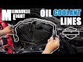 How to remove Harley M8 Oil Coolant Lines - Milwaukee Eight