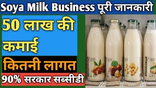 Soya Milk Business की पूरी जानकारी–Soya Milk business Plan In India,How To Start Soya Milk Business