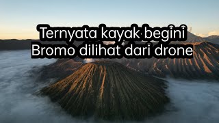 Kawah Gunung Bromo dan puncak bukit love hill \