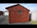 12 x26 two stall horse barn w tack room 2010