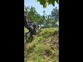 yamaha dtr 200 hitting a mini obstacle 💨 enduro teambtr trail joeyandclarice04 jarvisstyle