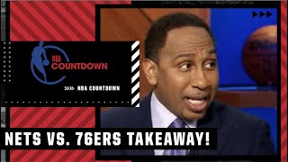 Stephen A.’s No. 1 takeaway from Nets vs. 76ers 👀 | NBA Countdown