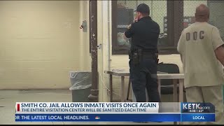 Smith County to resume in-person visits to jail inmates April 21
