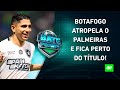 Botafogo ARRASA o Palmeiras, RETOMA LIDERANÇA e FICA PERTO do TÍTULO BRASILEIRO! | BATE-PRONTO