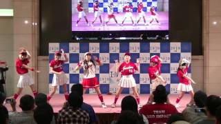 ASH カープ大好きガール　2017ひろしまFF 5/4 デイジーST ♪ それ行けカープ～CCダンス