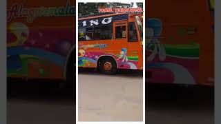 😍SRI ALAGARMALAIYAN😍 BUS ULTIMATE KINGDEVAKOTTAI 🔁 MADURAI VIA KARAIKUDI KUNDRAKUDI TIRUPATHUR MELUR