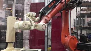 Time Lapse 7-axis CNC machining | Kuka KR 20 R1810-2