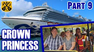 Crown Princess Part 9: Grenada Discovery Train, Sailaway, Evening Fun - ParoDeeJay Cruise Vlog 2020