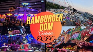 Mega Kirmes im Sommer | Hamburger Dom 2024 | Rundgang, Fahrgeschäfte, Essen bis die Lichter ausgehen