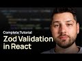 Zod Validation in React (Complete Tutorial)