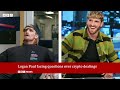 logan paul accused of misleading fans over crypto investments bbc news