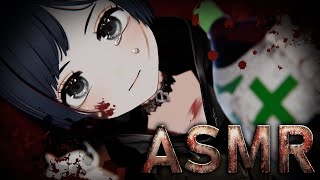 【ASMR】I'll treat your injury 🩹🩸 (ear massage, tapping, taping... etc.)