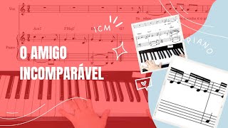 O Amigo Incomparável (louvor novo) #icm #maranata #pianoicm