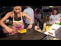 street food thailand 2019 s05part.02 bangkok train night market ratchada cartoon pancake thai food