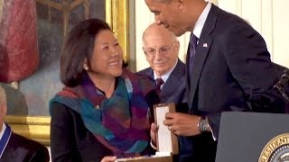 Senator Daniel Inouye receives Presidential Medal of Freedom