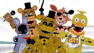 Every withered animatronic in a nutshell