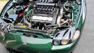 3000gt supercharged gets 70mm throttle body and leak fixed Part 1 #supercharged #3000gt