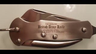 The Genuine British Army Knife