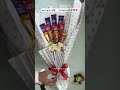 tutorial chocolate bouquet diy valentinesday chocolate shorts diy craft bouquet ytshorts