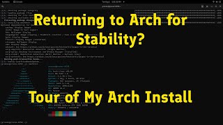 Tour of My Arch Linux Install - Gaming, Coding, Youtube (feat. chezmoi script)