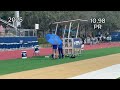 13.1 to 10.98 journey to sub 11 sec 100m progression sprinting motivation