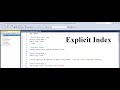 SQL For Data Science Class 12: Mastering INDEX Concept: EXPLICIT INDEX