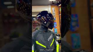 RIDEX HELMETS | TITANIUM GLOSSY BLACK | Gears_Nagercoil | ECE,DOT,ISI Certified