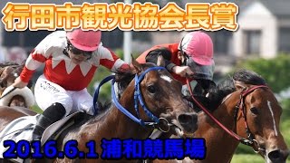 2016年6月1日浦和競馬第9レース 行田市観光協会長賞レース動画