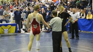 Charlie Wrestles at the 2019 VHSL State Tournament - 3rd Round Conlations pt 2