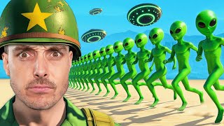 100 Players vs Alien Invasion