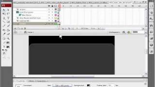 How to structure a full flash actionscript 3 web site tutorial CS3 + CS4 - Part 1